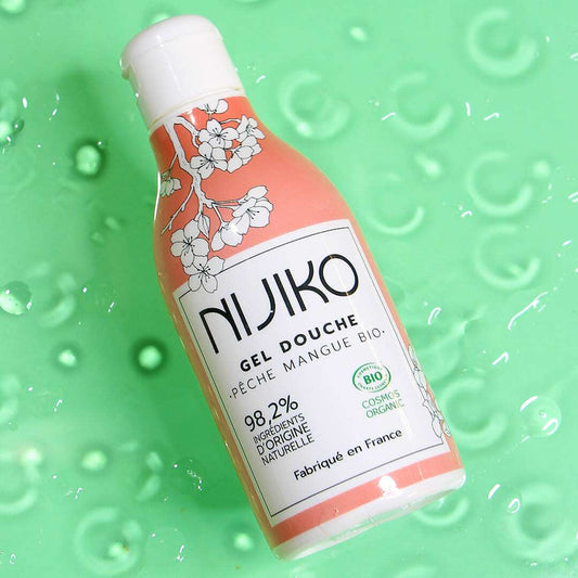 Gel douche bio Pêche et Mangue 🥭