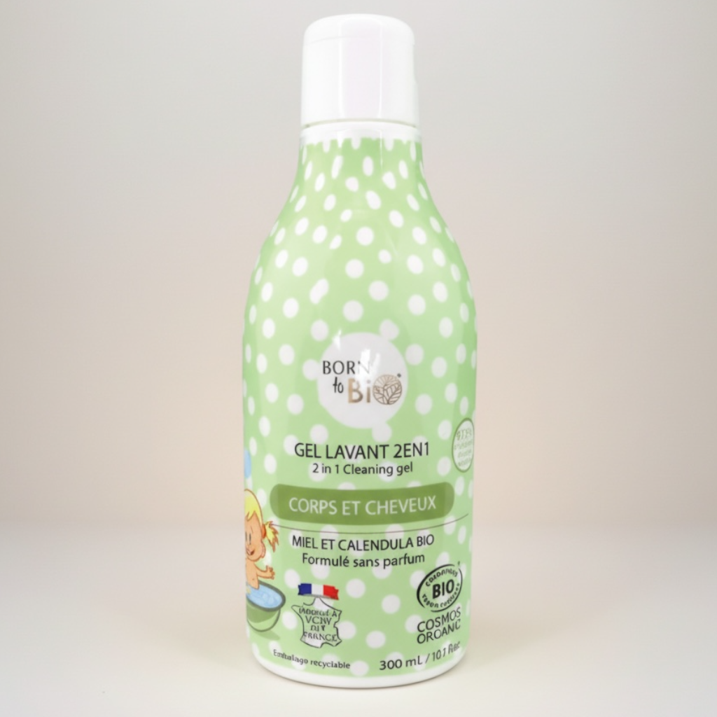 Gel Lavant 2 en 1 Bébé Bio