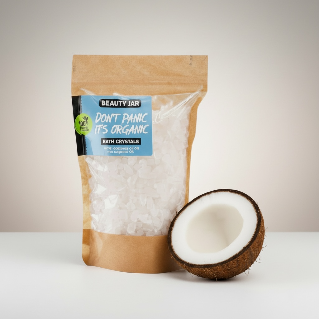 Cristaux de Bain Huile de Coco
