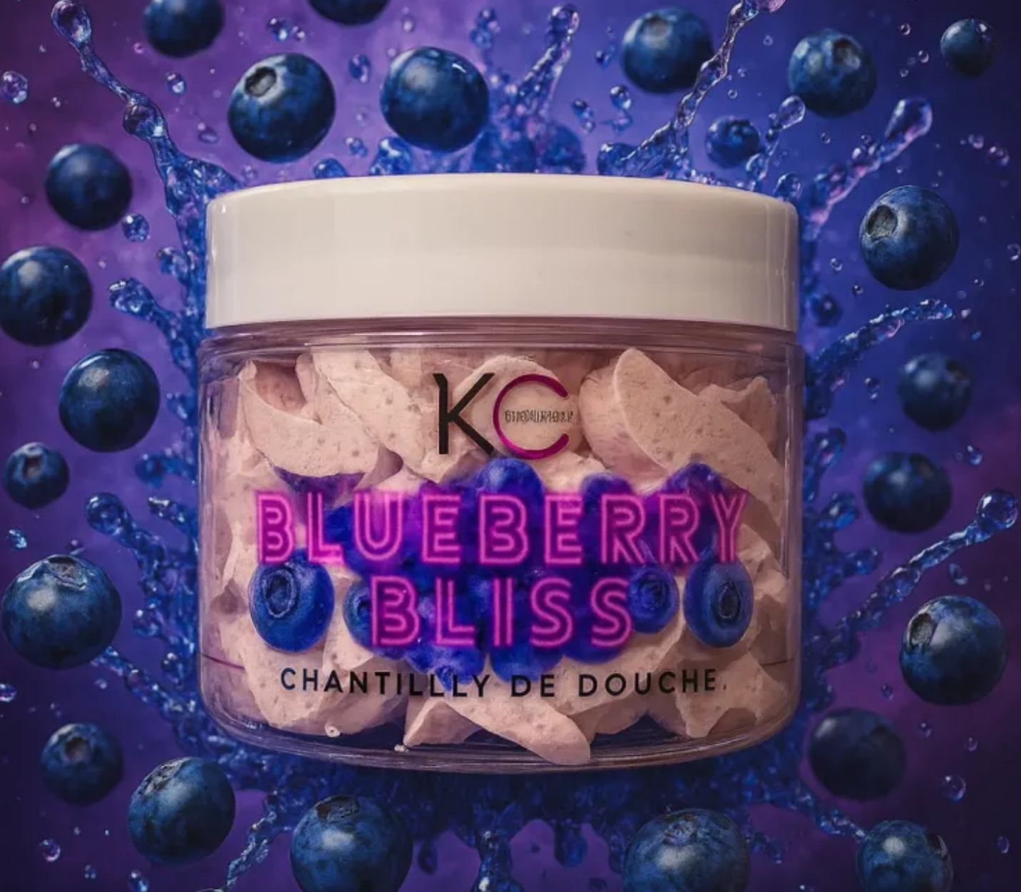 Chantilly de douche Blueberry Bliss