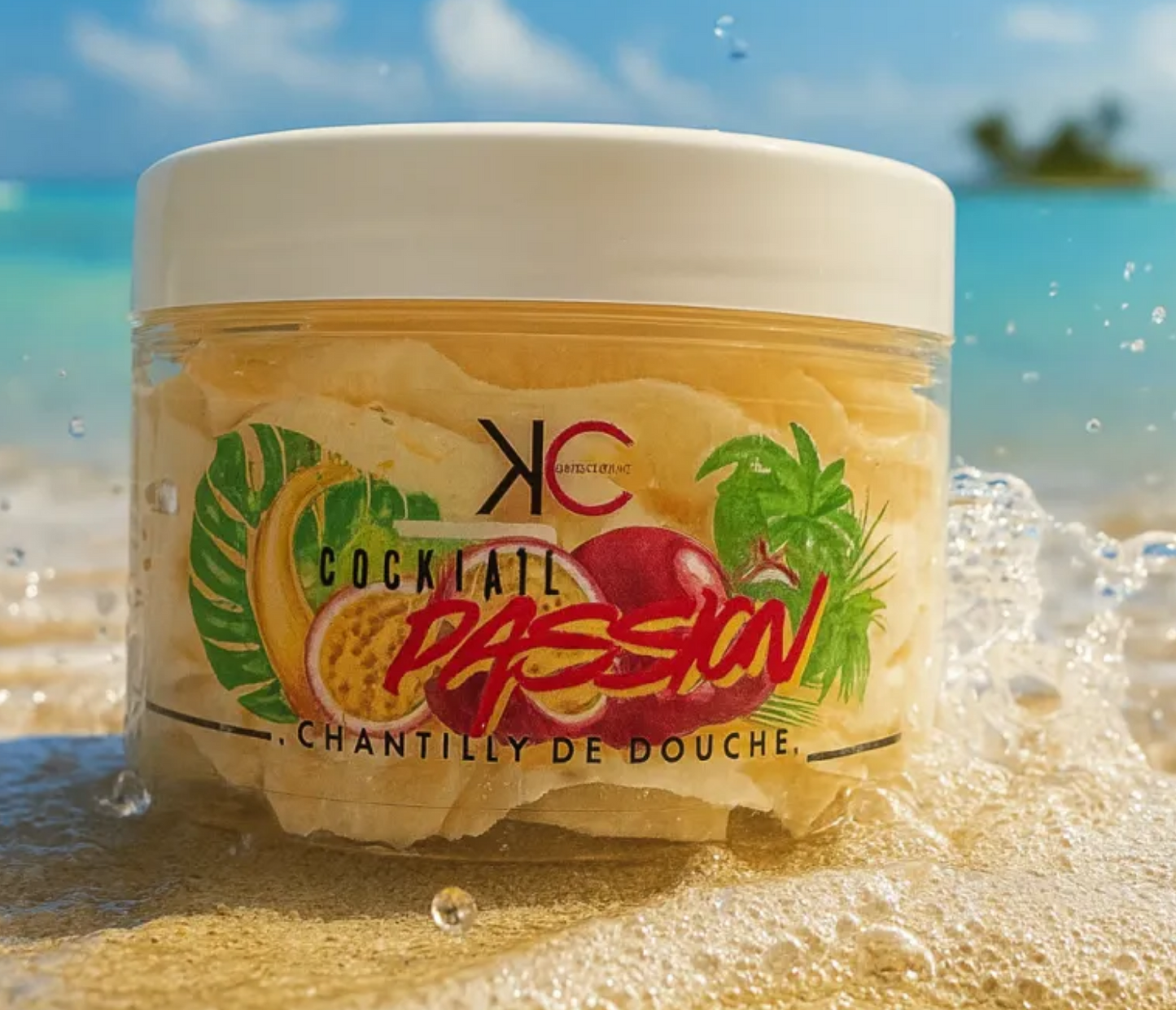 Chantilly de douche Cocktail Passion