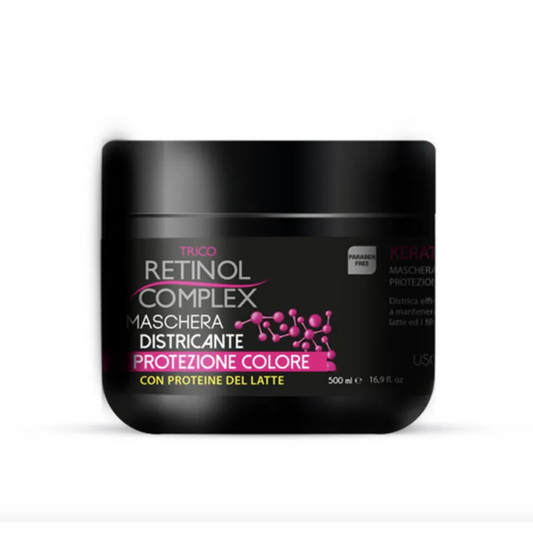 Masque cheveux colorés au rétinol complet