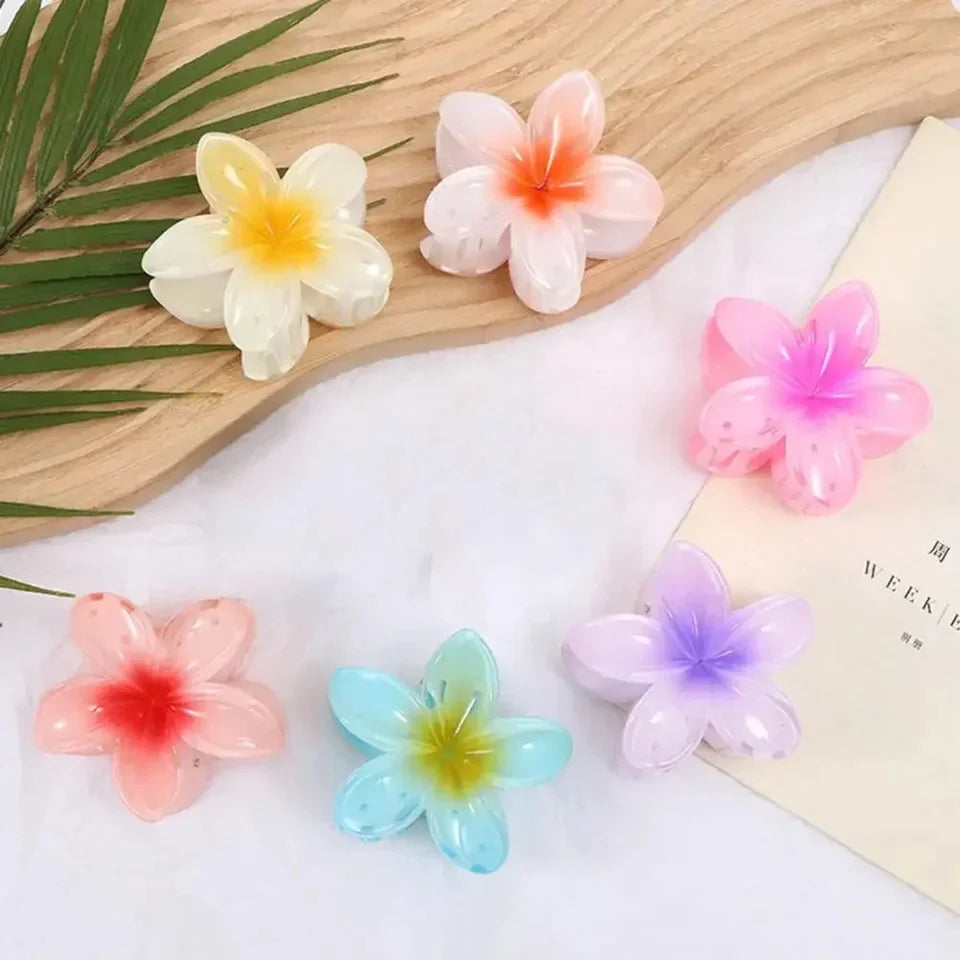 Pince à cheveux fleurs 🌸