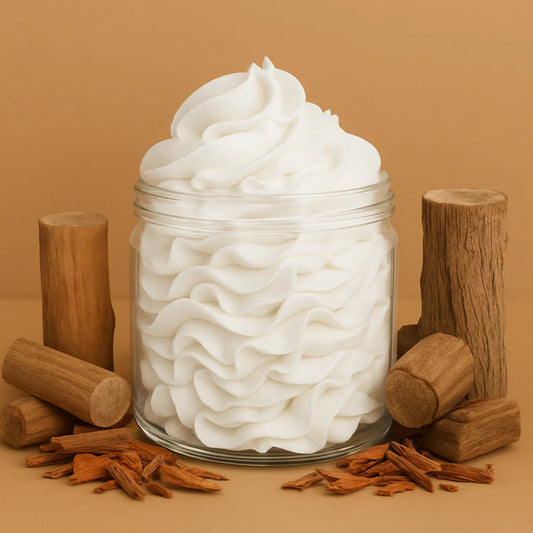 Chantilly de douche Sandalwood
