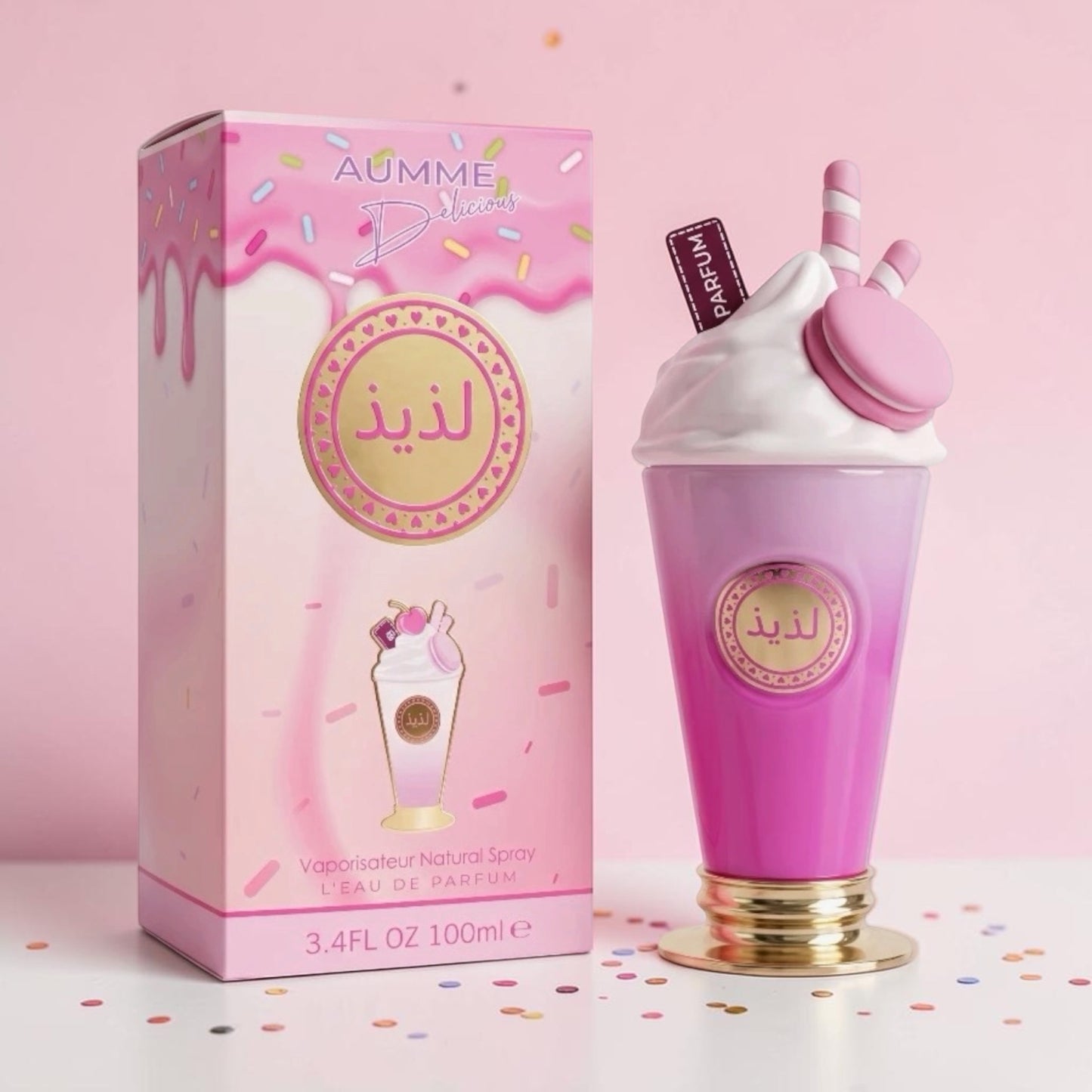 Eau de Parfum AUMME Delicious – Édition Rose Bonbon