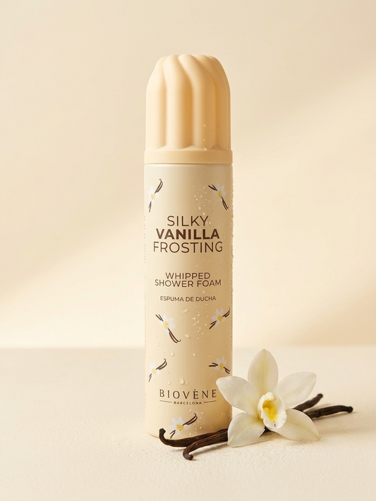 Mousse de Douche Fouettée Glace Vanille Onctueuse