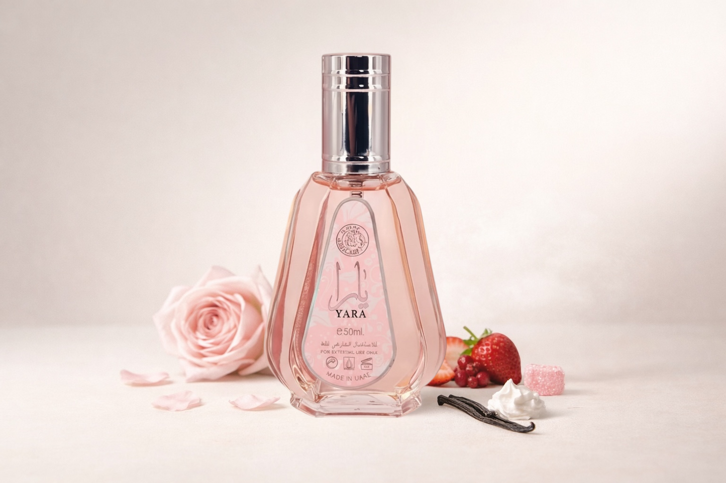 Parfum Yara Rose | Floral Oriental & Gourmand