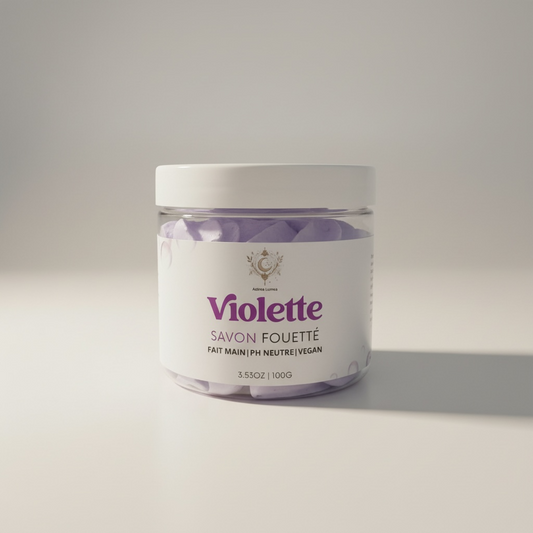 Chantilly de douche Violette