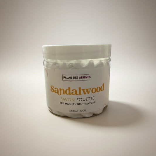 Chantilly de douche Sandalwood