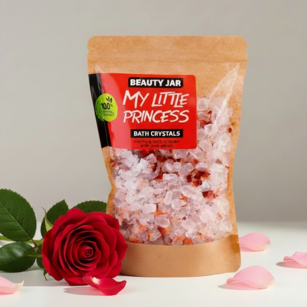 Cristaux de Bain Pétales de Rose