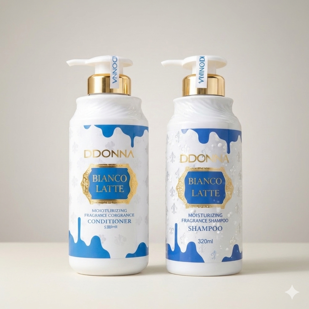 Duo Capillaire Bianco Latte – Shampoing & Après-Shampoing Gourmands