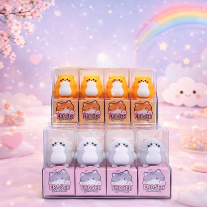 La Gomme Chat 3D Kawaii