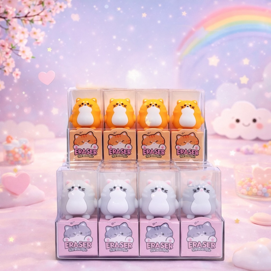La Gomme Chat 3D Kawaii