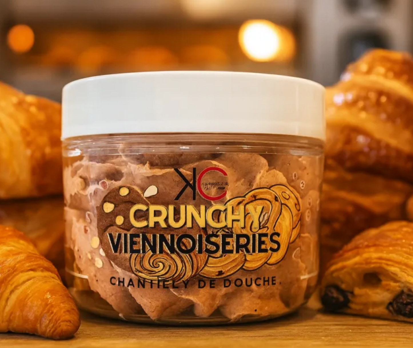 Chantilly de douche Crunchy Viennoiseries