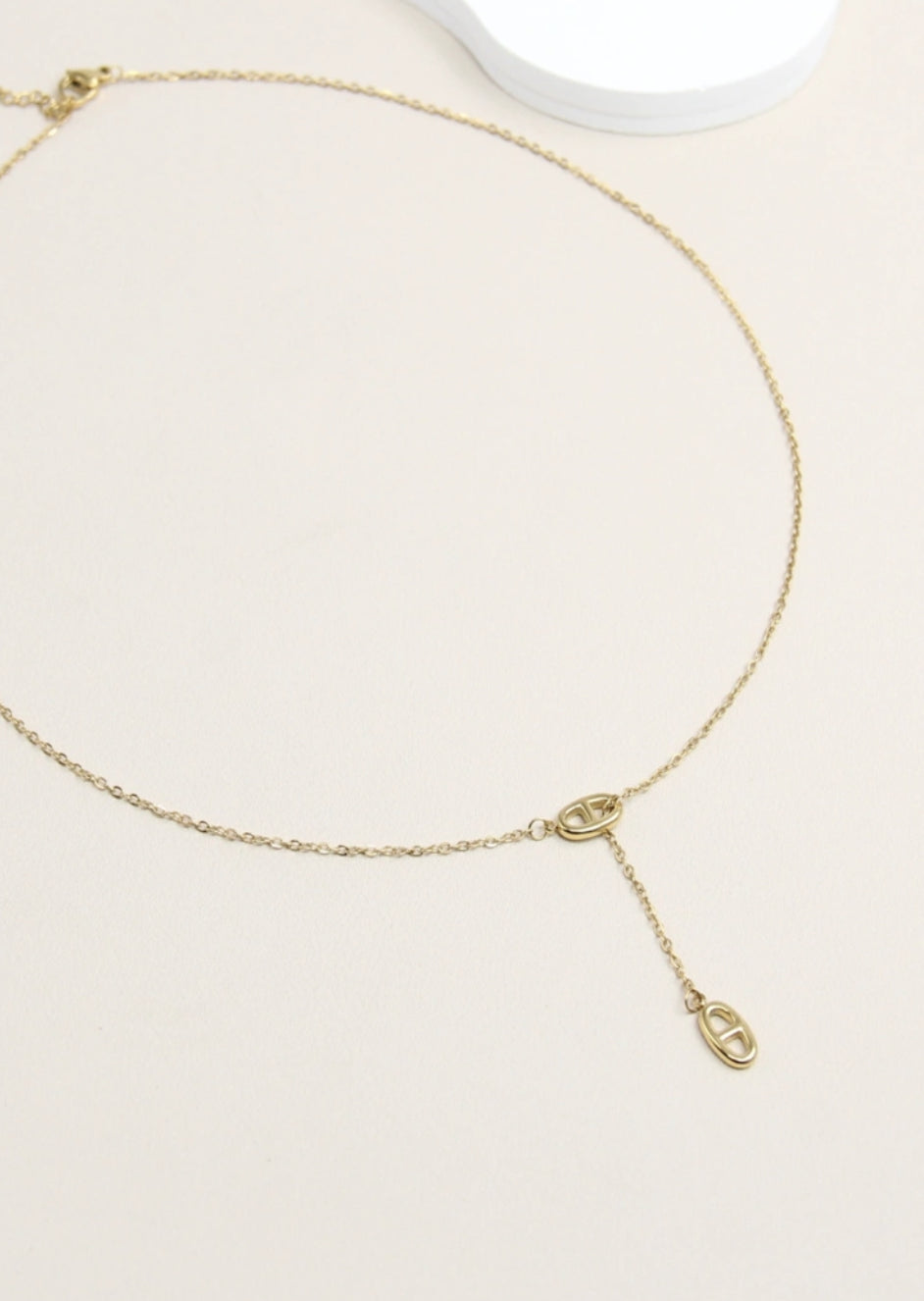 Collier Boucle doré