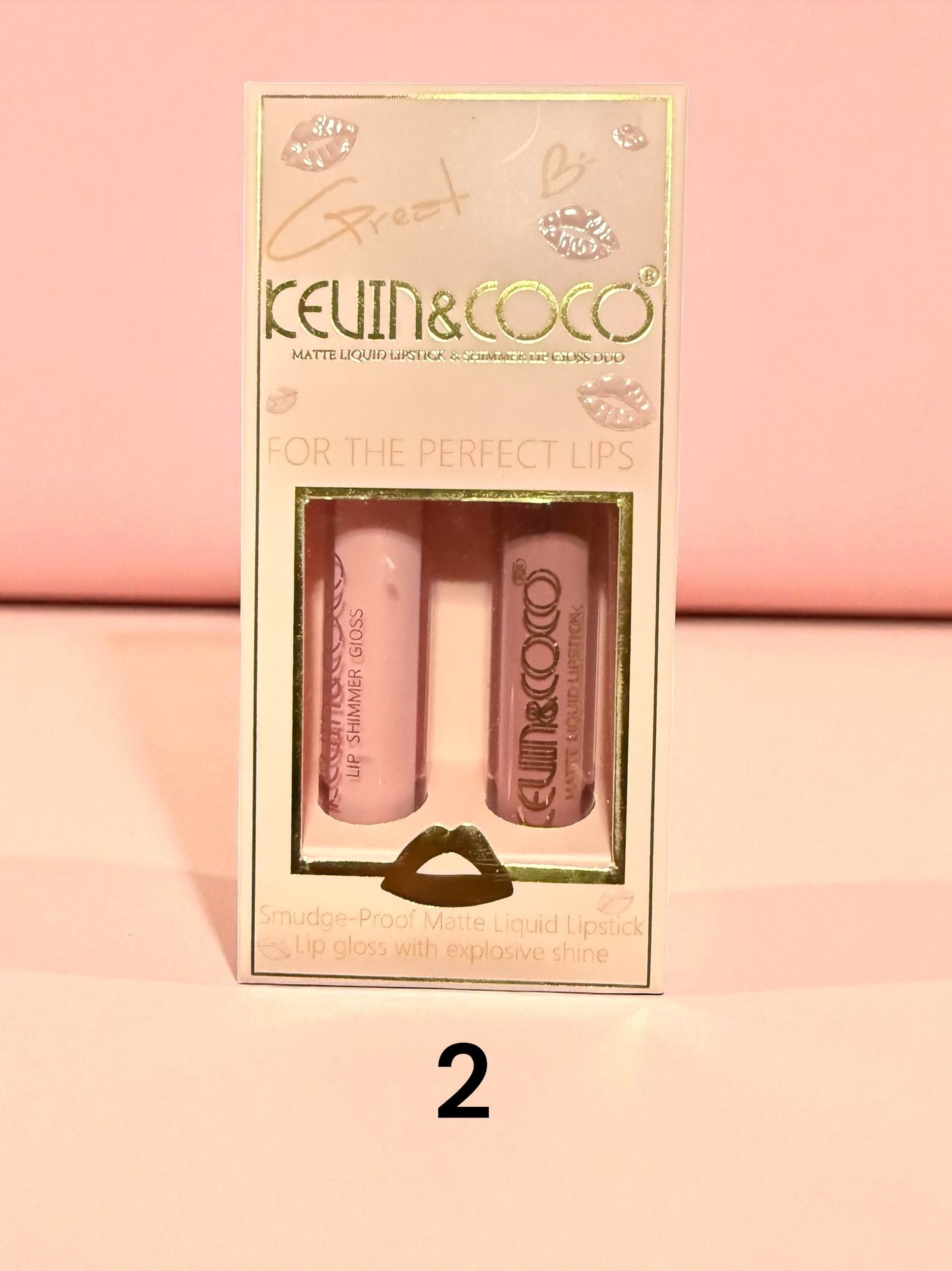 Mini coffret Gloss Kevin & Coco 💄