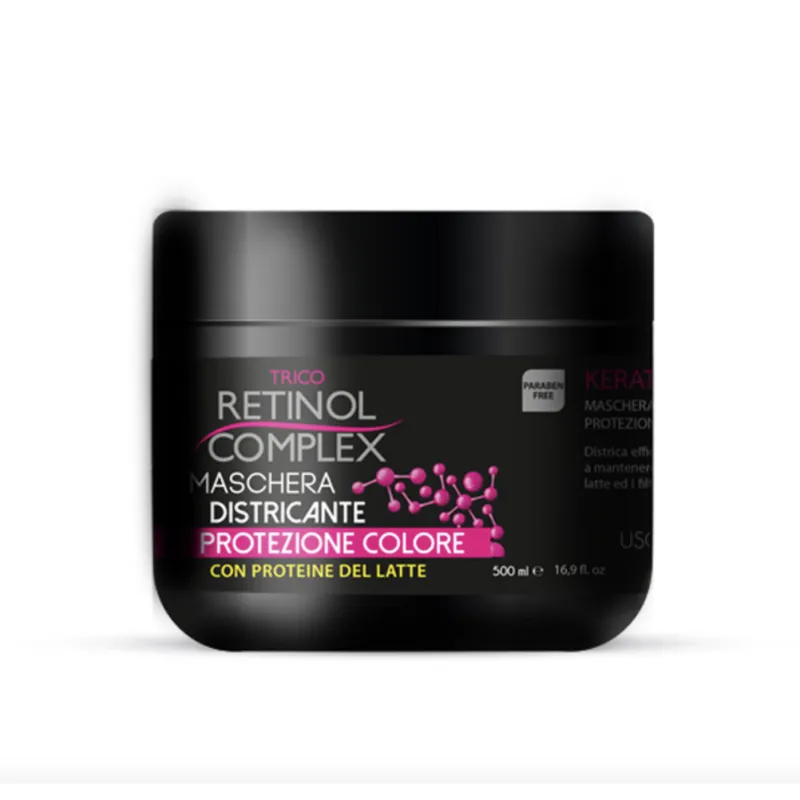 Masque cheveux colorés au rétinol complet