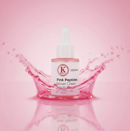 Sérum Crème Pink Peptides – Formule Coréenne
